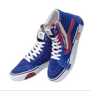 VANS Sk8-Hi Reissue Ca Surf the Web High Tops Shoe Size 8 Women